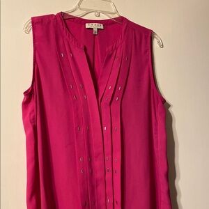 Chaus Pink Blouse Elegant Top